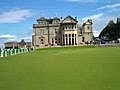 Imagine Golfers Teeing Off #17 St Andrews Road Hole in Scotland