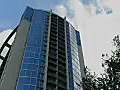 Royalty Free Stock Video HD Footage High Rise Condos and Office Buildings in Downtown Orlando,  Florida