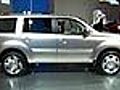 2008 Detroit: Honda Pilot Prototype Video