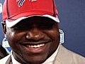 Marcell Dareus at the NFL draft