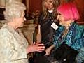 Top designers meet the Queen at Buckingham Palace
