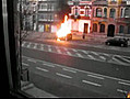 Explosion d’une voiture à Bruxelles