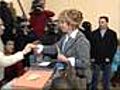 Esperanza Aguirre y Ruíz Gallardón votan en Madrid