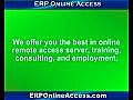 SAP remote access,  People soft online access Oracle live access