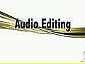 How to Edit Audio in Adobe Soundbooth Lesson 1