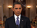 Obama: Starting drawdown from position of strength