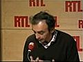 Eric Zemmour sur RTL : Les cheminots ne veulent pas être transformés en agents de France Telecom (07/04/10)