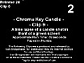 Stock Footage - Chroma Key Candle (2007)