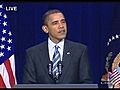 President Obama on the Economy (CNBC)