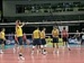 Seleção brasileira masculina de vôlei vence os EUA por 3 sets a 1