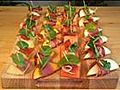 How To Make Fruit And Serrano Ham Canapés