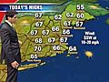 11/09/09: NECN weather forecast,  9am