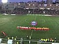 Palestinian football team plays Thailand