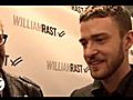 Justin Timberlake at William Rast