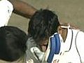 Bouncer breaks Rahul Dravid’s jaw