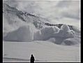 Avalanche à Arc 2000