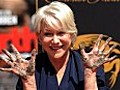 Dame Helen Mirren makes lasting mark on Hollywood