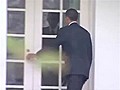 Obama Locked Out of White House