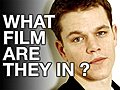 Which Film Are They In GAME - Matt Damon