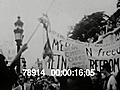 ANTI-WAR DEMONSTRATORS IN PARIS - HD