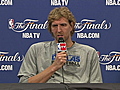 Finals Press Conference: Dirk Nowitzki