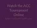 watch acc tournament online