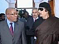 LIBYA: Gaddafi ready for peace,  says South African PM