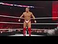 WWE : Monday night RAW : 6 man tag team match : The Miz & Alex Riley & Sheamus vs John Morrison & Randy Orton & Jerry 
