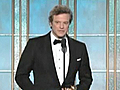 Firth takes home Best Actor gong