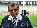 Joe Paterno on the 