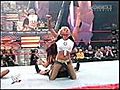 Molly,  Gail Kim & Victoria attack Lita & Trish Stratus