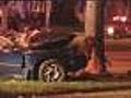 Street racing may have caused overnight crash
