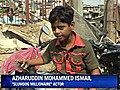 Child star hopes to get a house for his family.