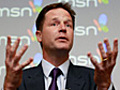 Nick Clegg &#039;holds the fort&#039;