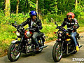 Essai Moto : Triumph Bonneville avec Julie Depardieu