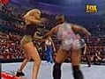 Raw is war : Handicap match : Jacqueline vs Torrie Wilson & Stacy Keibler (13/08/2001).