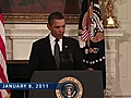 President Obama on the Arizona Attack and Rep. Giffords