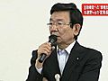 与謝野経済財政担当相、枝野官房長官の東電支援「債権放棄」発言を批判