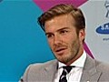 London 2012 Olympics: I want to play for Team GB says David Beckham