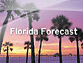 Florida Vacation Forecast