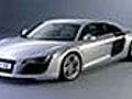 Overview: 2008 Audi R8 Video