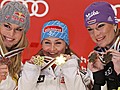 2011 Alpine Worlds: Women’s downhill awards