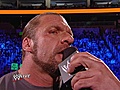 WWE Monday Night Raw - Triple H Calls Out The Undertaker