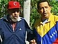 Chavez meets with Castro