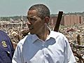 Obama visits Joplin Missouri