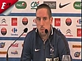 Foot - Bleus : Ribéry n’a pas de problème avec Gourcuff