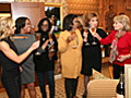 Oprah Toasts the Ladies of The View