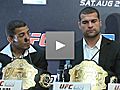 UFC in Rio presser: Shogun,  Aldo, Gracie