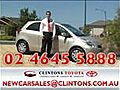 Clintons Toyota Yaris