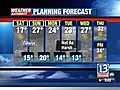 VIDEO: 13WHAM Weather Authority Evening and Overnight Forecast 01/16/09